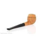 Mastro de Paja forma apple cutty in radica rusticata - Pipe