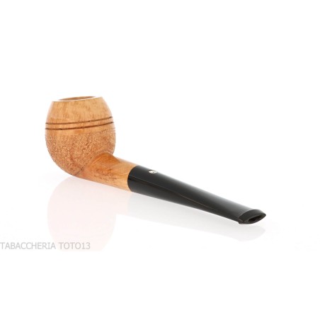 Mastro de Paja Pipe cutty Apple en bruyère rustique - Pipe Pour le Tabac - Racine naturelle