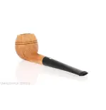 Mastro de Paja apple cutty shape pipe in rusticated briar - Tobacco Pipes - Natural root