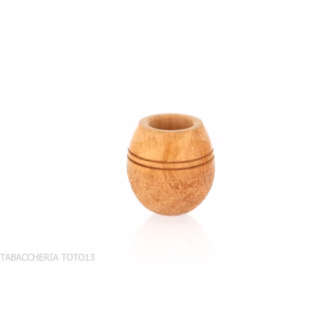 Mastro de Paja Pipa cutty - Apple en brezo rústico - Pipas de Tabaco