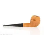 Mastro de Paja apple cutty shape pipe in rusticated briar - Tobacco Pipes - Natural root