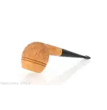Mastro de Paja apple cutty shape pipe in rusticated briar - Tobacco Pipes - Natural root