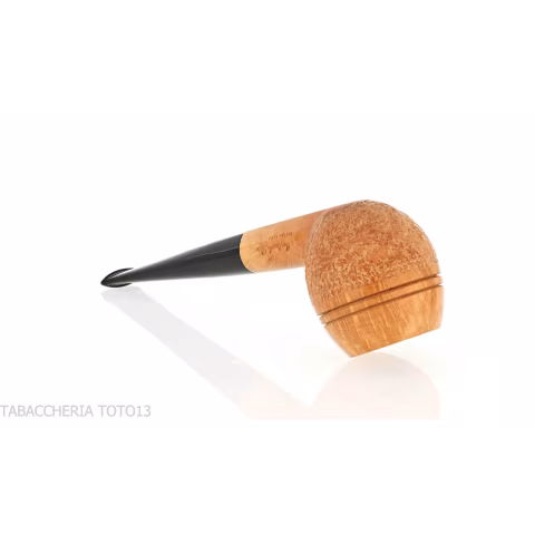 Mastro de Paja Pipa cutty - Apple en brezo rústico - Pipas de Tabaco