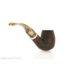 Pipa Revolution Mammuth forma de billar curvada en brezo pulido con chorro de arena - Pipas de Tabaco