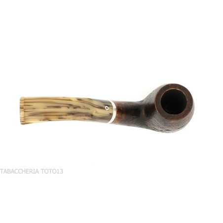 Pipa Revolution Mammuth forma de billar curvada en brezo pulido con chorro de arena - Pipas de Tabaco