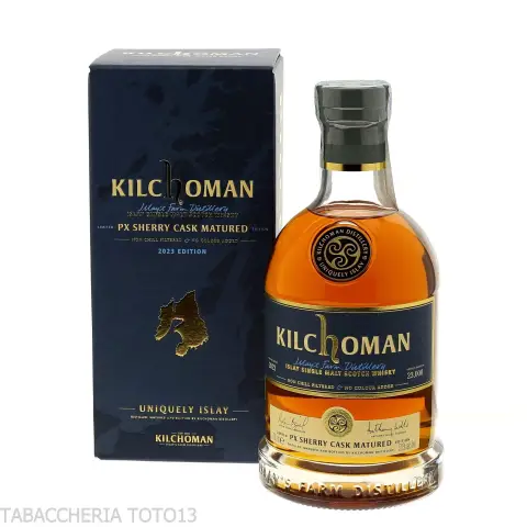 Kilchoman PX Sherry Cask Matured Vol.50% Cl.70 - Spiritueux - Malt biologique