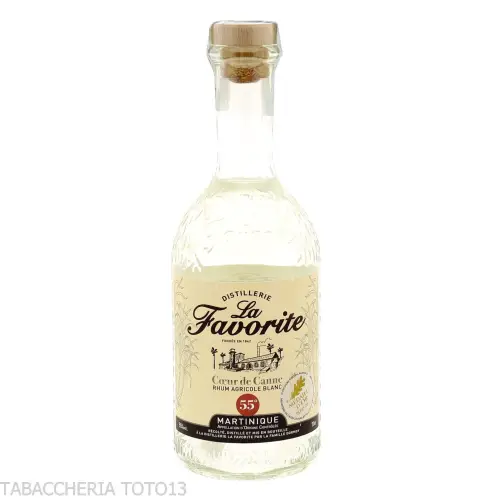 La Favorite Coeur de Canne rhum agricole blanc Vol.55% Cl.70 - Distillati