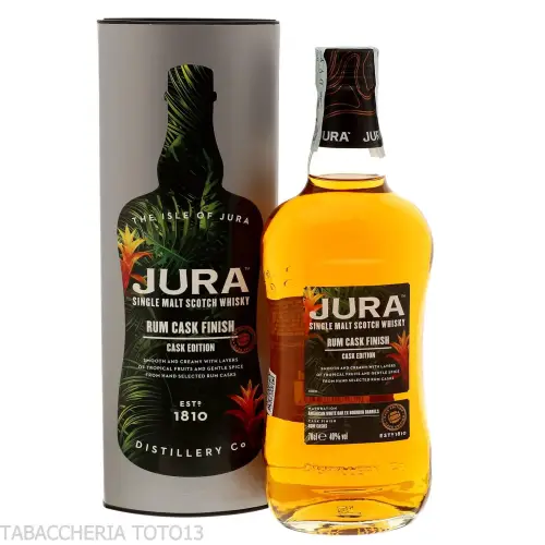 Jura single malt rum cask finish Vol.40% Cl.70 - Licores