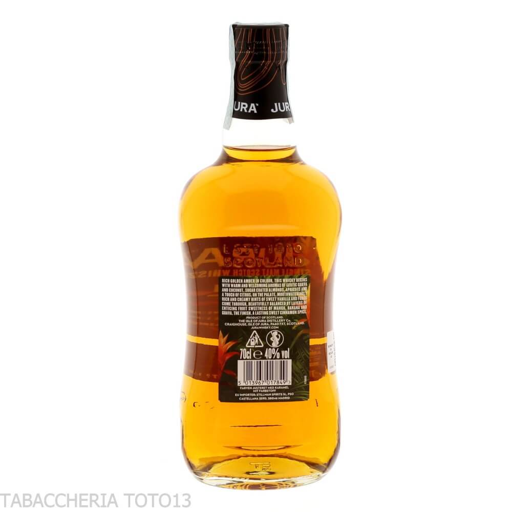 Jura single malt rum cask finish Vol.40% Cl.70 - jura Distillery