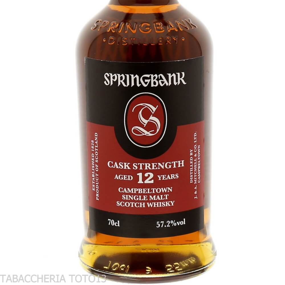 Springbank 12 Y.O. cask Strength Batch 25 Vol.57,2% Cl.70 - Springbank Distillery