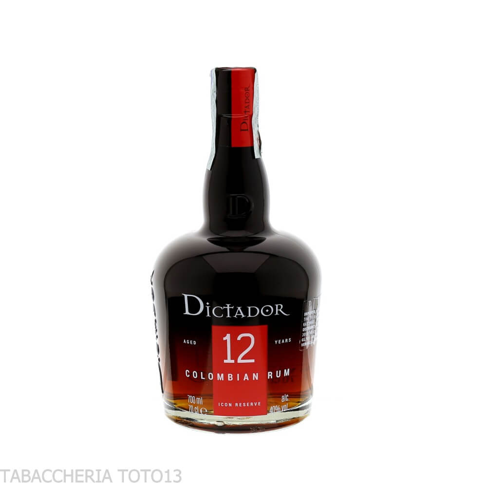 Dictador 12 Y.o. rum Colombia Vol.40% Cl.70 - Distilleria Colombiana