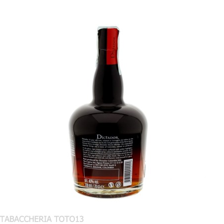 Dictador 12 Y.o. ron Colombia Vol.40% Cl.70 - Licores