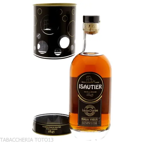Isautier Rhum Edition Louis & Charles Vol 45% Cl 70 - Spiritueux - Jus de canne à sucre