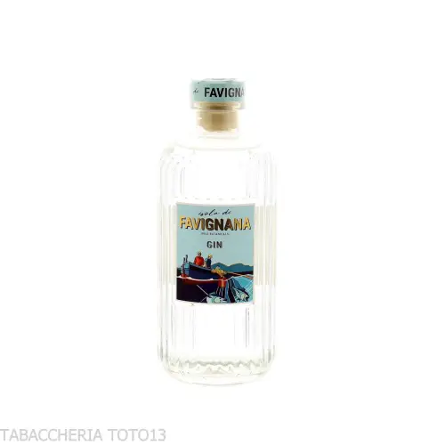 Favignana wild botanicals gin Vol.41% Cl.70 - Spiritueux - Blé dur, Fleurs
