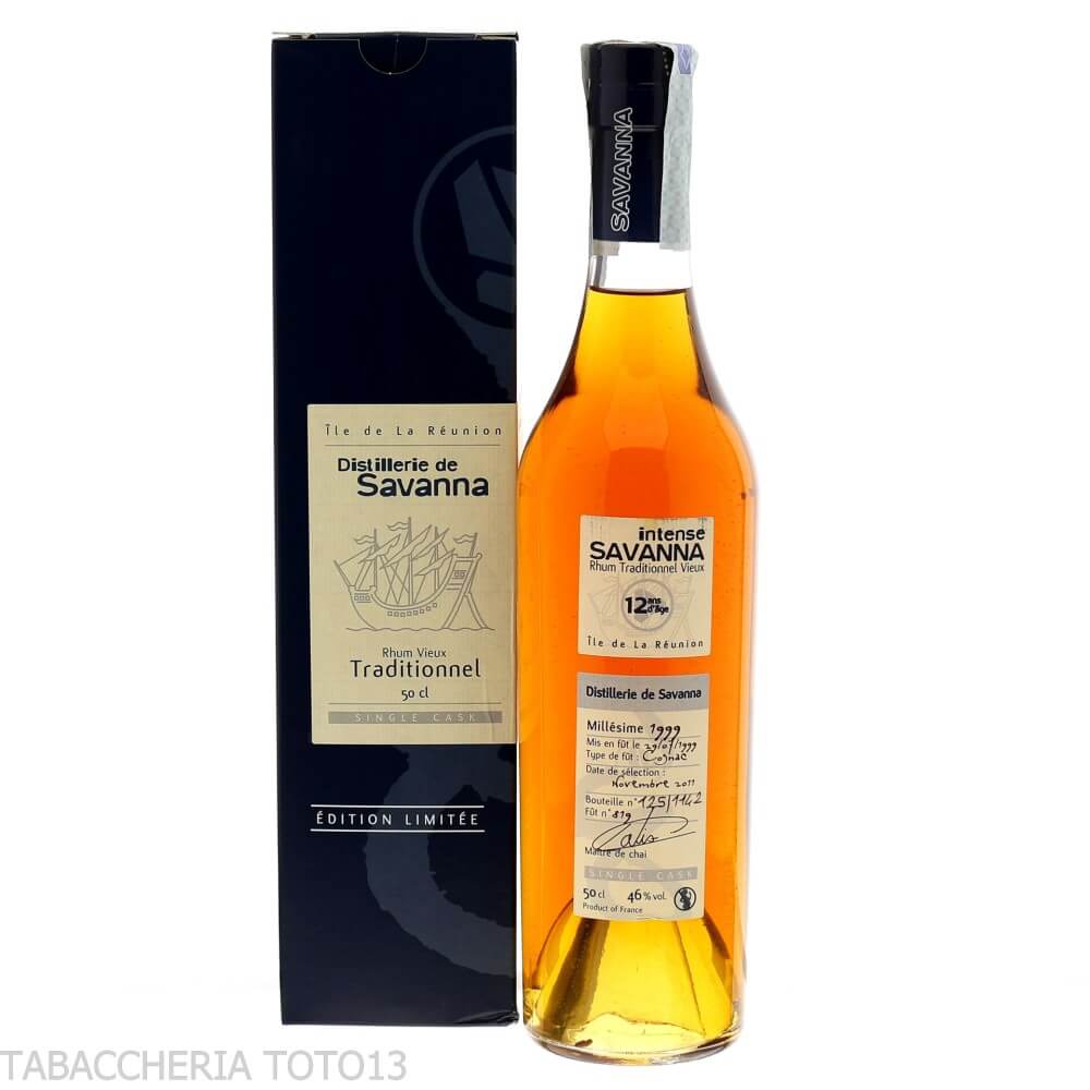 Savanna 1999 Rhum Agricole Extra Vieux 12 Ans Cognac single Cask 819 Vol.46% Cl.50 - Savanna Distillery