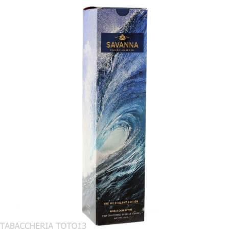 Savanna the wild island edition 2006 13 Ans ex Cognac et ex calvados Cask Vol.64,5% Cl.50 - Savanna Distillery