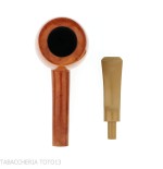 Francesco Ganci pipa forma billiard in radica finitura lucida - Pipe