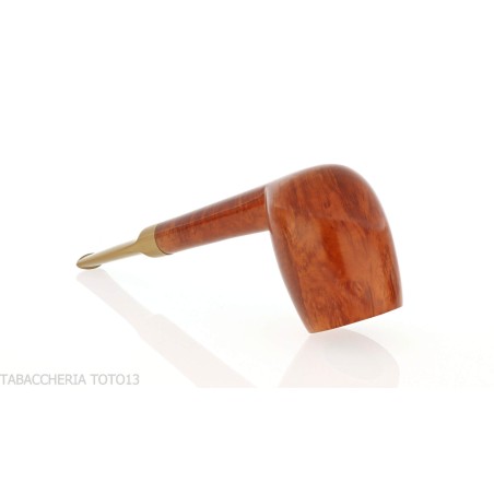Pipa de brezo con forma de billar Francesco Ganci, acabado brillante - Pipas de Tabaco