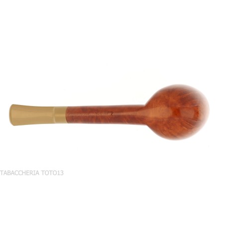 Pipa de brezo con forma de billar Francesco Ganci, acabado brillante - Pipas de Tabaco