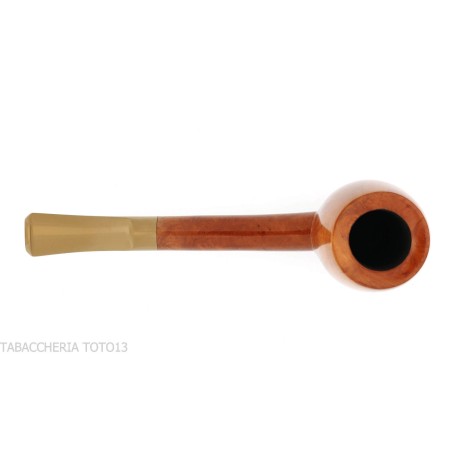 Pipa de brezo con forma de billar Francesco Ganci, acabado brillante - Pipas de Tabaco