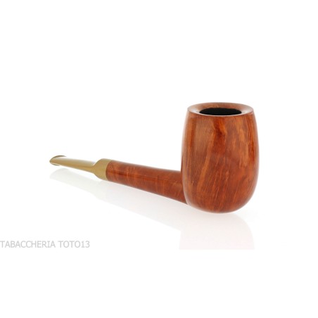 Pipa de brezo con forma de billar Francesco Ganci, acabado brillante - Pipas de Tabaco