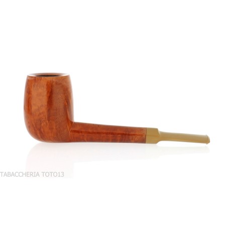 Pipa de brezo con forma de billar Francesco Ganci, acabado brillante - Pipas de Tabaco