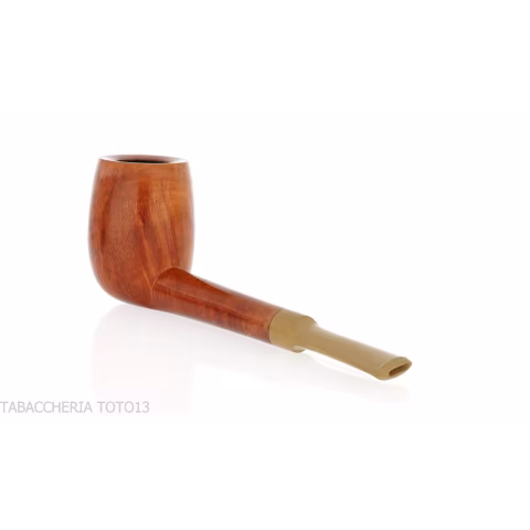 Francesco Ganci pipa forma billiard in radica finitura lucida - Pipe