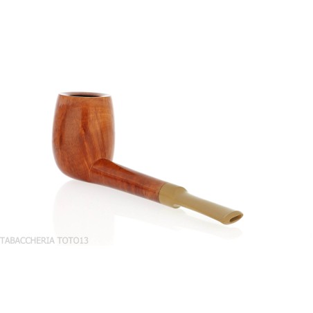 Pipa de brezo con forma de billar Francesco Ganci, acabado brillante - Pipas de Tabaco