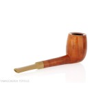 Francesco Ganci pipa forma billiard in radica finitura lucida - Pipe
