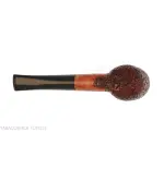 Mastro de Paja straight billiard pipe in rusticated briar - Tobacco Pipes - Natural root