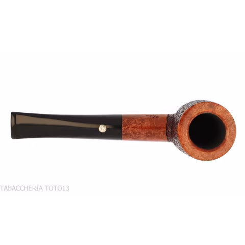 Mastro de Paja forma billiard dritta in radica rusticata - Pipe