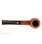 Mastro de Paja straight billiard pipe in rusticated briar - Tobacco Pipes - Natural root
