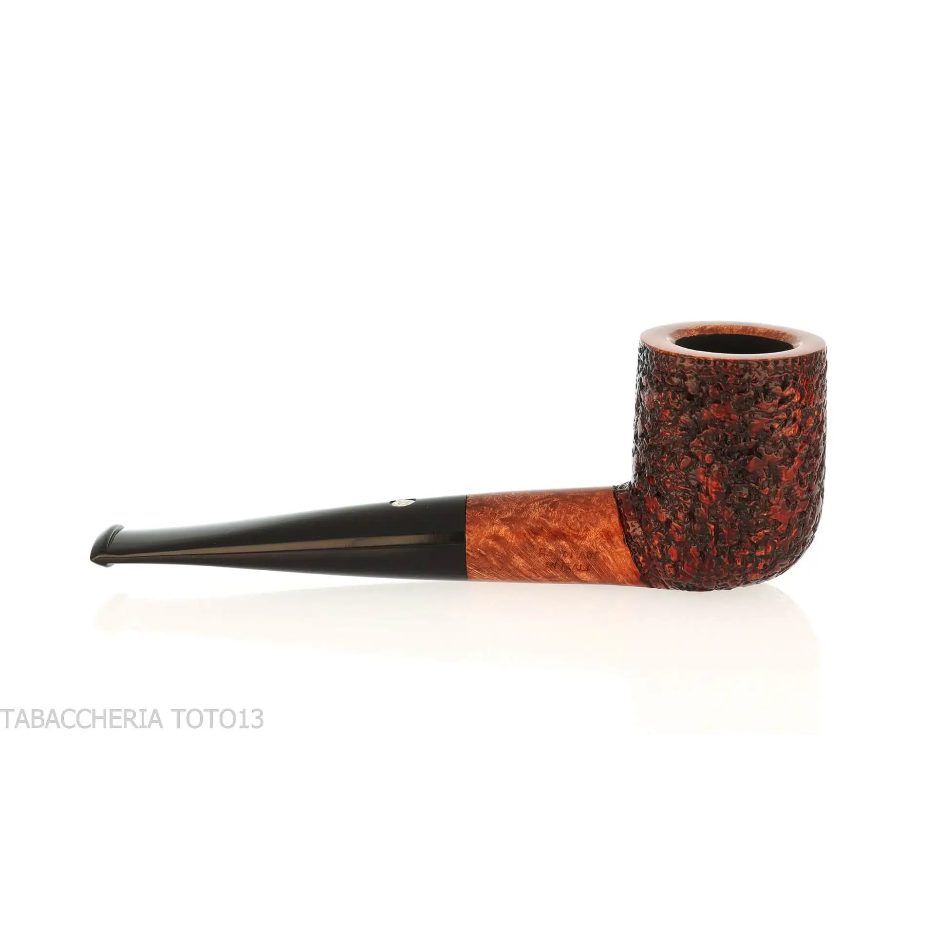 Mastro de Paja straight billiard pipe in rusticated briar - Tobacco Pipes - Natural root Mastro de Paja straight billiard pipe in rusticated briar - Tobacco Pipes - Natural root
