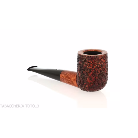 Mastro de Paja forma billiard dritta in radica rusticata - Pipe