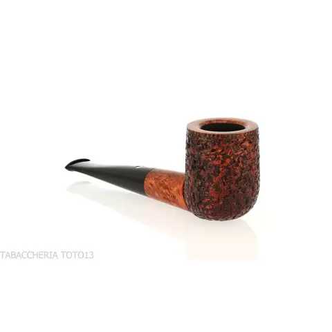 Mastro de Paja straight billiard pipe in rusticated briar - Tobacco Pipes - Natural root