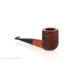 Mastro de Paja straight billiard pipe in rusticated briar - Tobacco Pipes - Natural root