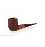 Mastro de Paja forma billiard dritta in radica rusticata - Pipe