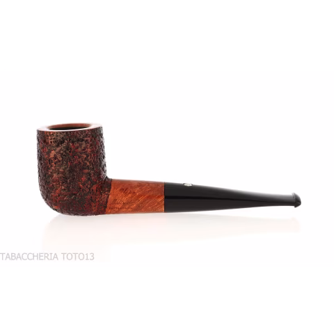 Mastro de Paja forma billiard dritta in radica rusticata - Pipe