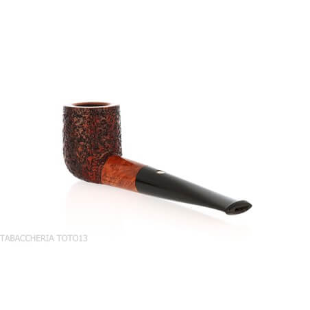 Pipe de billard droite Mastro de Paja en bruyère rustiquée - Mastro de Paja