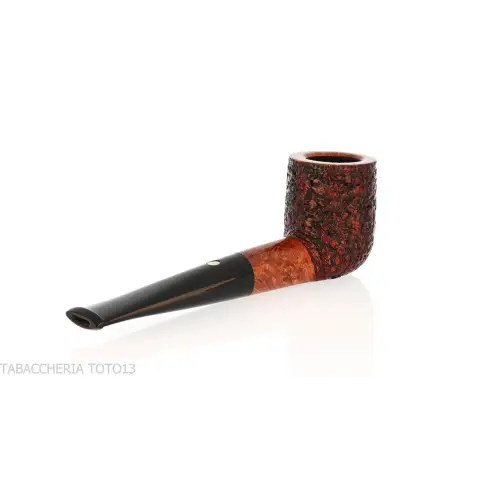 Mastro de Paja straight billiard pipe in rusticated briar - Tobacco Pipes - Natural root