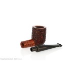 Mastro de Paja forma billiard dritta in radica rusticata - Pipe