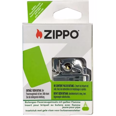Zippo Torch Yellow per pipa interno di ricambio a gas fiamma morbida - Accendini