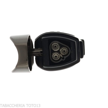 Ronson Mistral Jet Flame-Feuerzeug mit Gun Metal Satin-Finish - Feuerzeuge