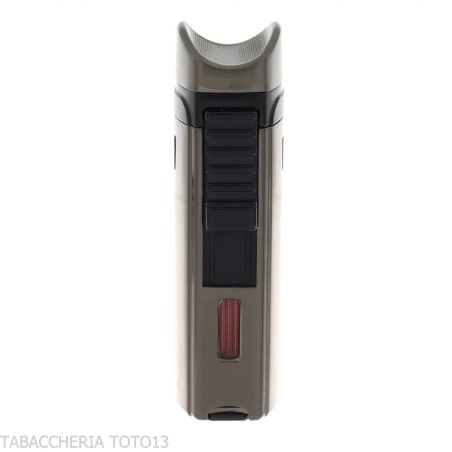 Ronson Mistral Jet Flame-Feuerzeug mit Gun Metal Satin-Finish - Feuerzeuge