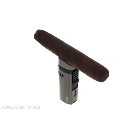 Ronson Mistral Jet Flame-Feuerzeug mit Gun Metal Satin-Finish - Feuerzeuge