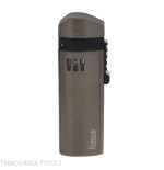 Accendino Ronson Mistral jet flame finitura Gun Metal Satin - Accendini