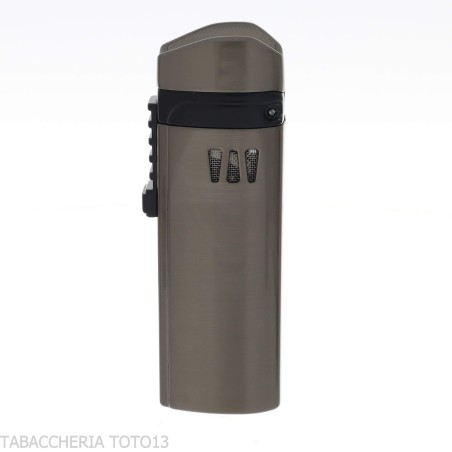 Ronson Mistral Jet Flame-Feuerzeug mit Gun Metal Satin-Finish - Feuerzeuge