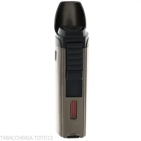 Accendino Ronson Mistral jet flame finitura Gun Metal Satin - Accendini