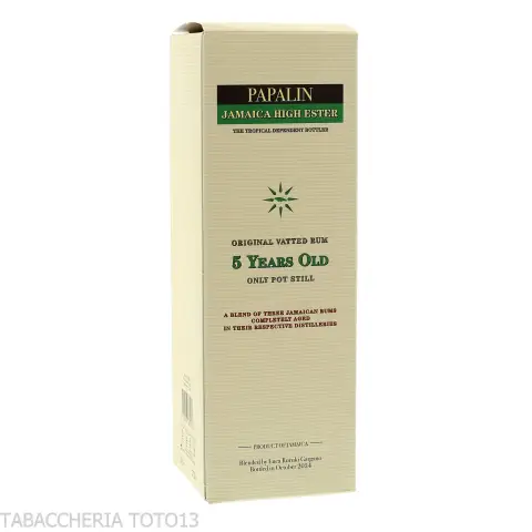 Papalin Jamaica 5 yo finest blend of old rums By Velier Vol.57% Cl.70 - Licores