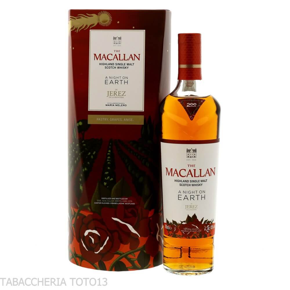 Macallan a night on earth in Jerez de la Frontera Vol.43% Cl.70 - Macallan Distillery